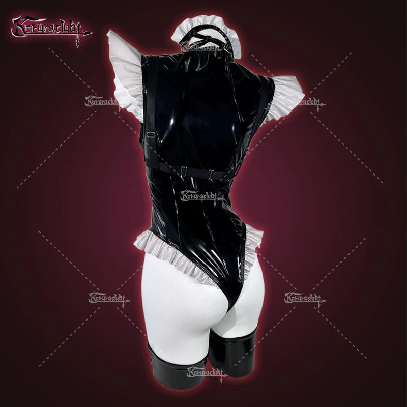 Cosplay Bar Maiden Maid Lingerie(5-Piece Set)HA2896