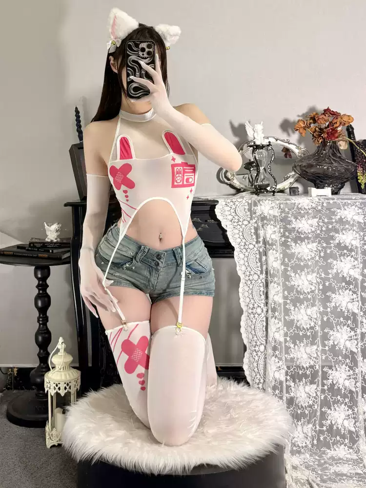 cute print jumpsuit HA2955