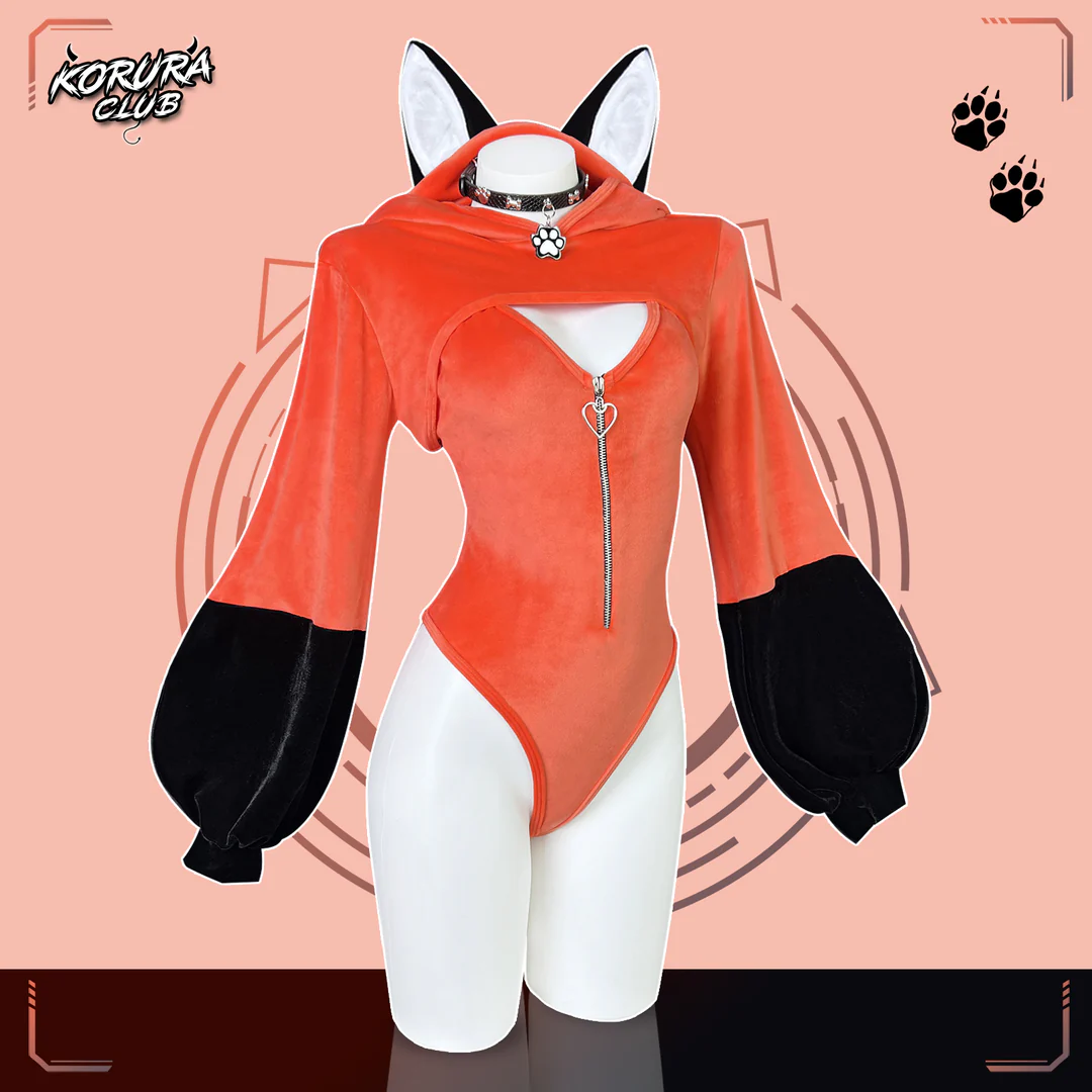 KORURACKUB-CUTE FOX BODYSUIT SR22