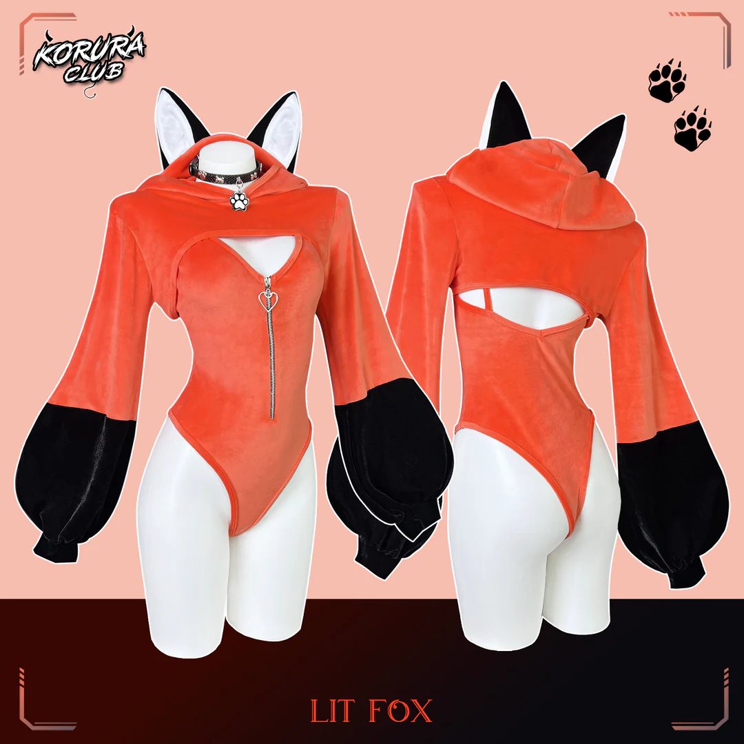 KORURACKUB-CUTE FOX BODYSUIT SR22