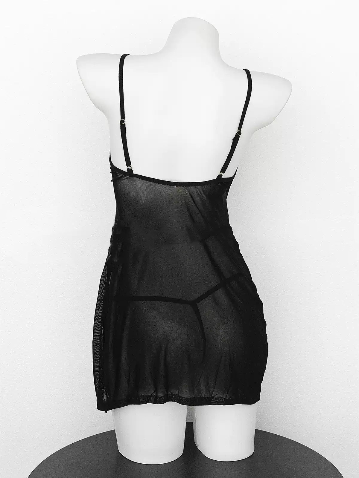 mesh silk dress HA2961