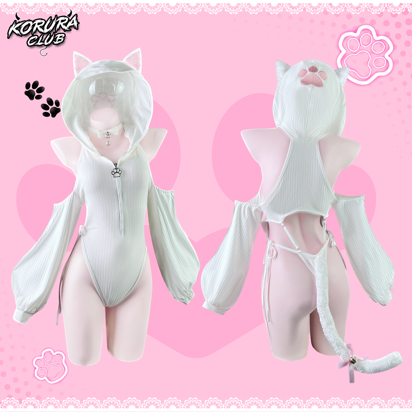 KORURACKUB-SHY NEKO BODYSUIT SR05