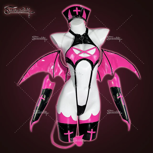KORURACLUB-Cosplay Love-heart succubus Lingerie HA2890