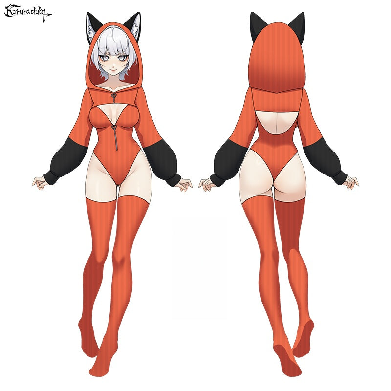 KORURACKUB-CUTE FOX BODYSUIT SR22