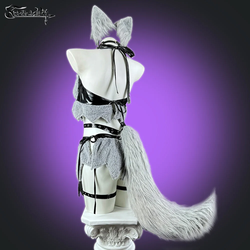 Cosplay Wolf Beauty Lingerie KO39(6-Piece Set)HA2898