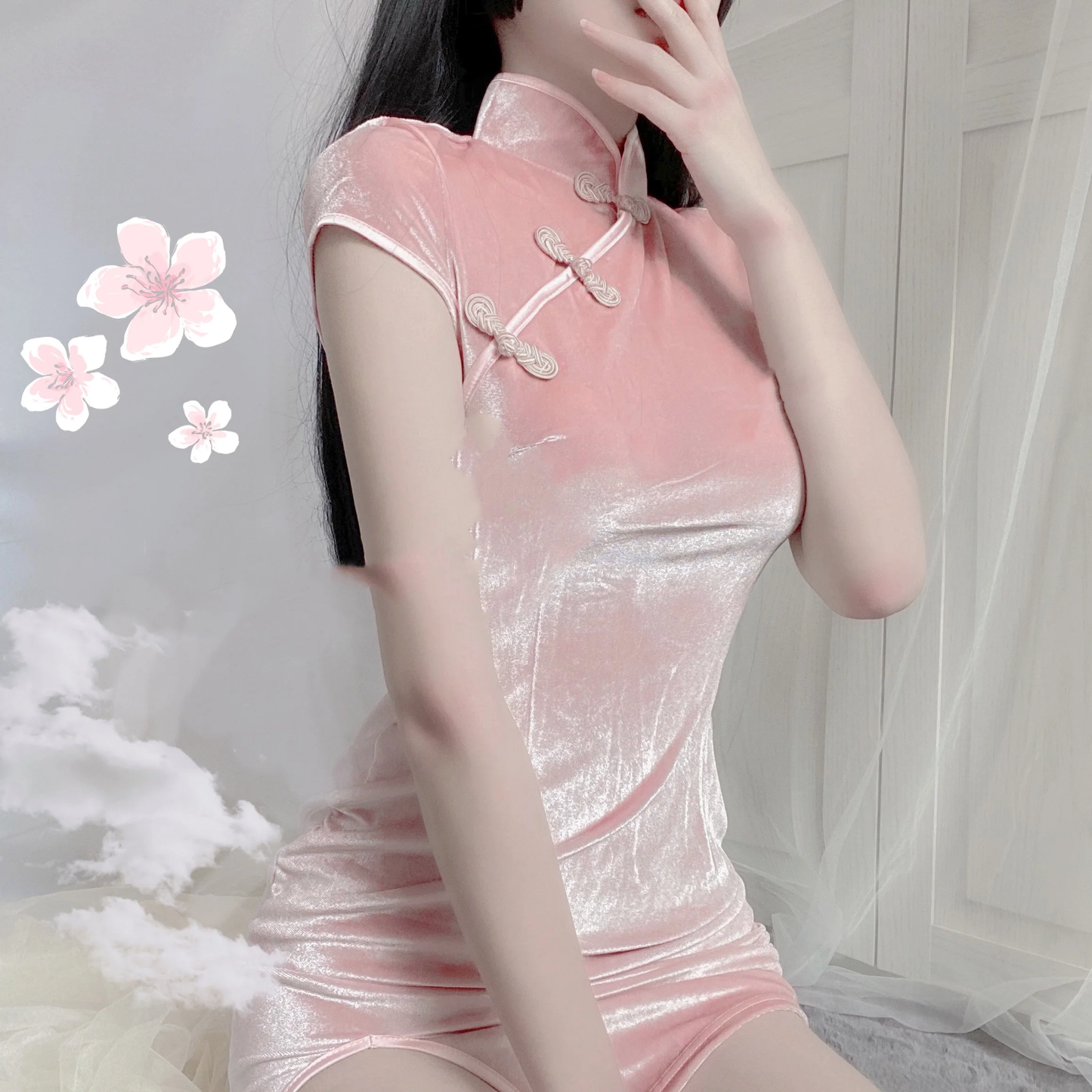 Lmproved Chinese style cheongsam HA2084