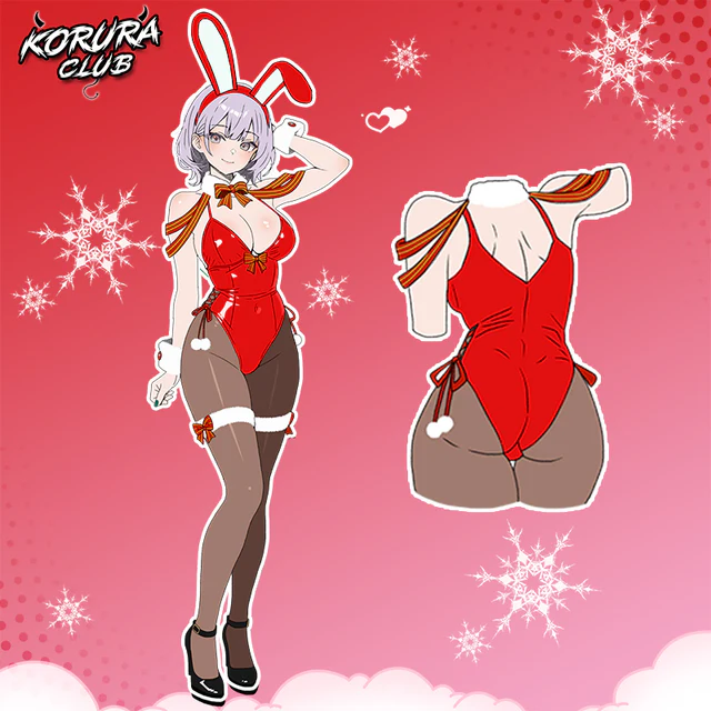 Pre-Order Christmas Bunny Costume KO117