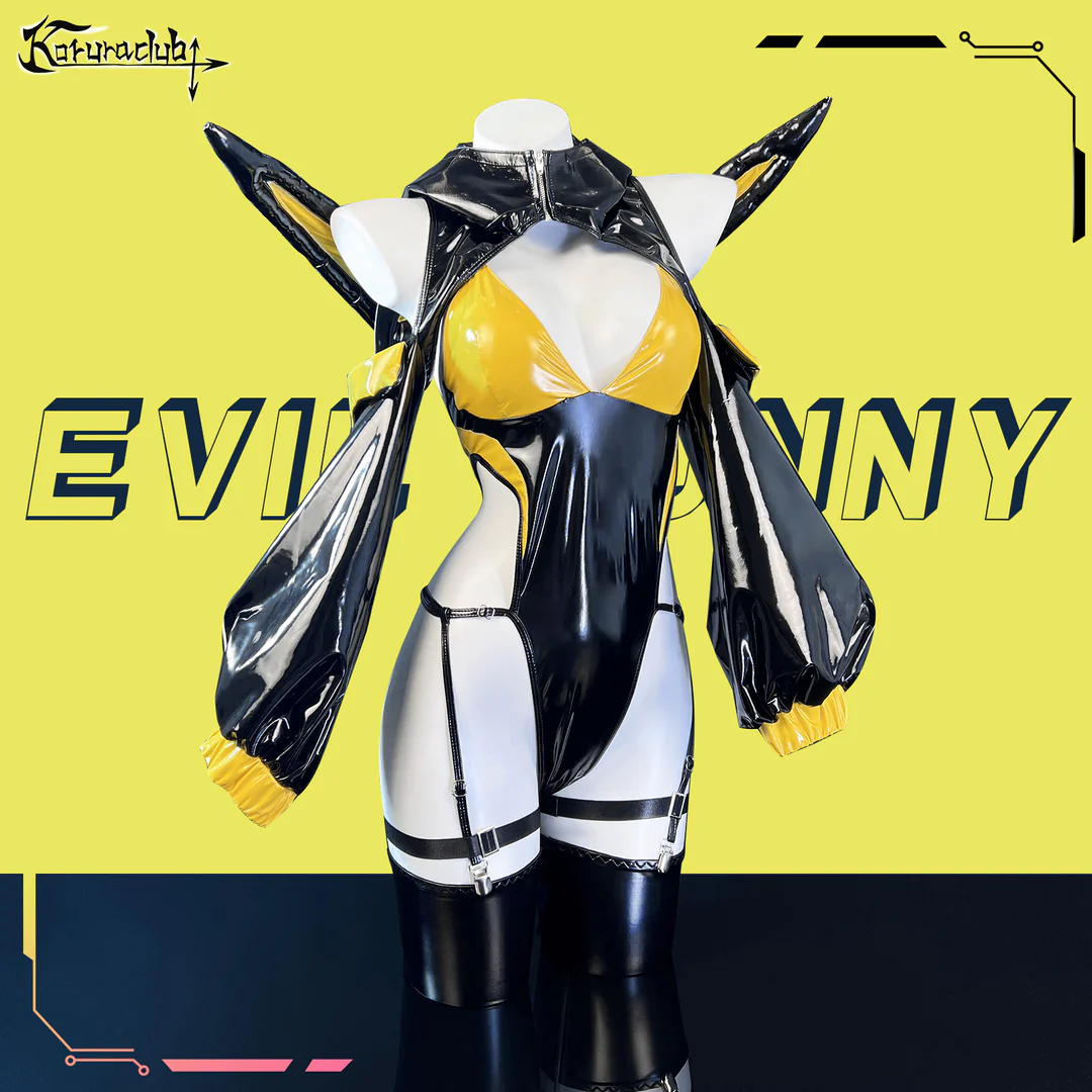 Cosplay Evil Bunny Lingerie HA2889(5-Piece Set)