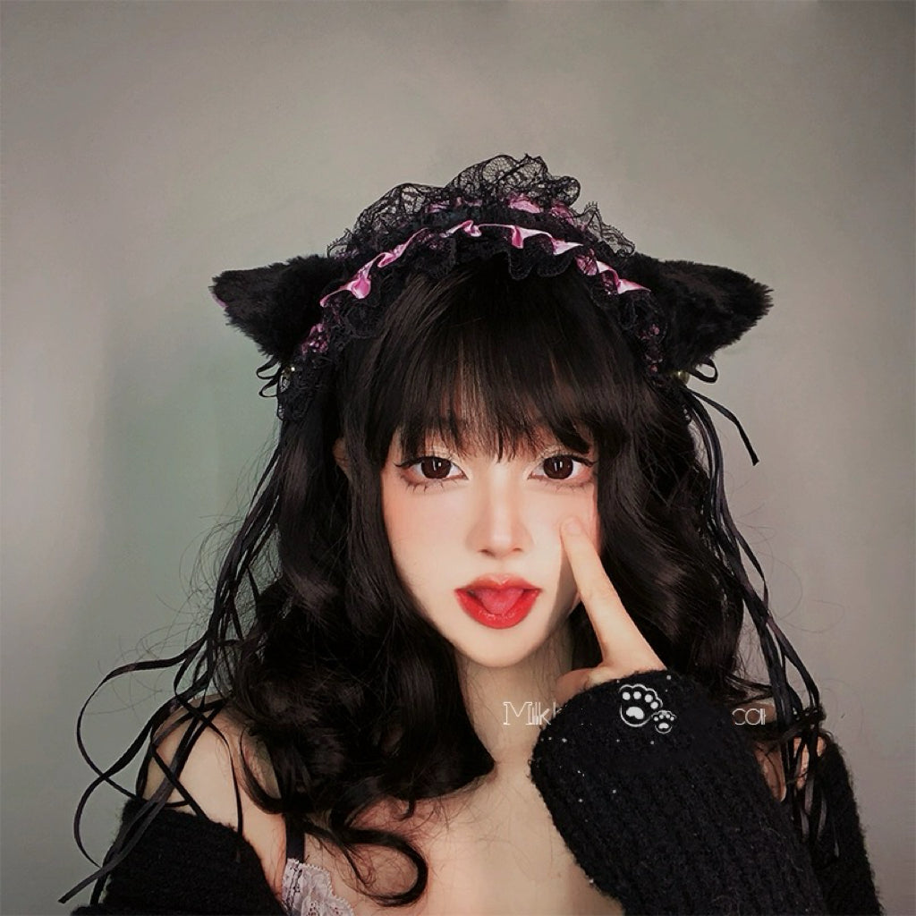 Bell cat ear headband HA2511