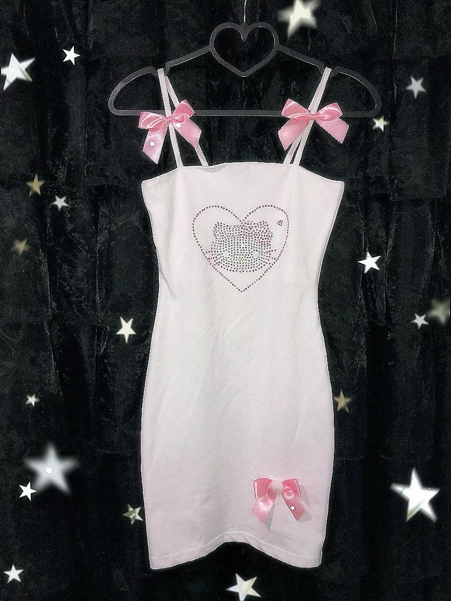 Bow strap dress HA2225