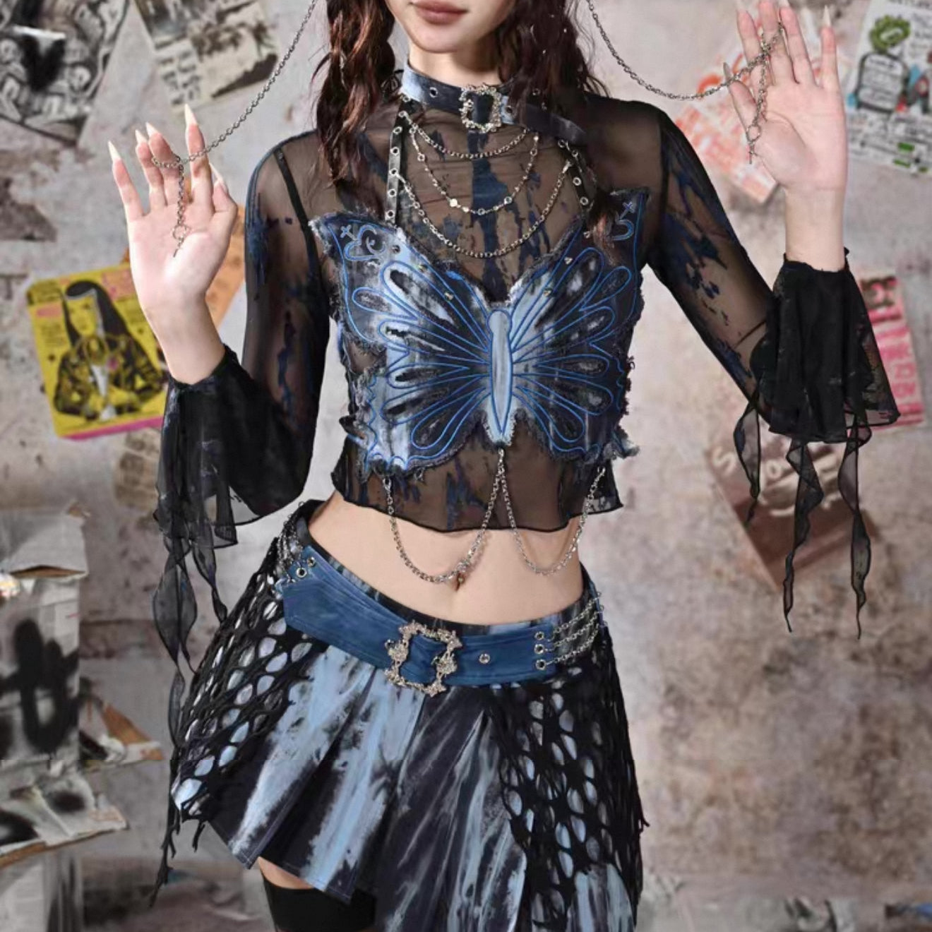 "Addicted Butterfly" Set HA29709