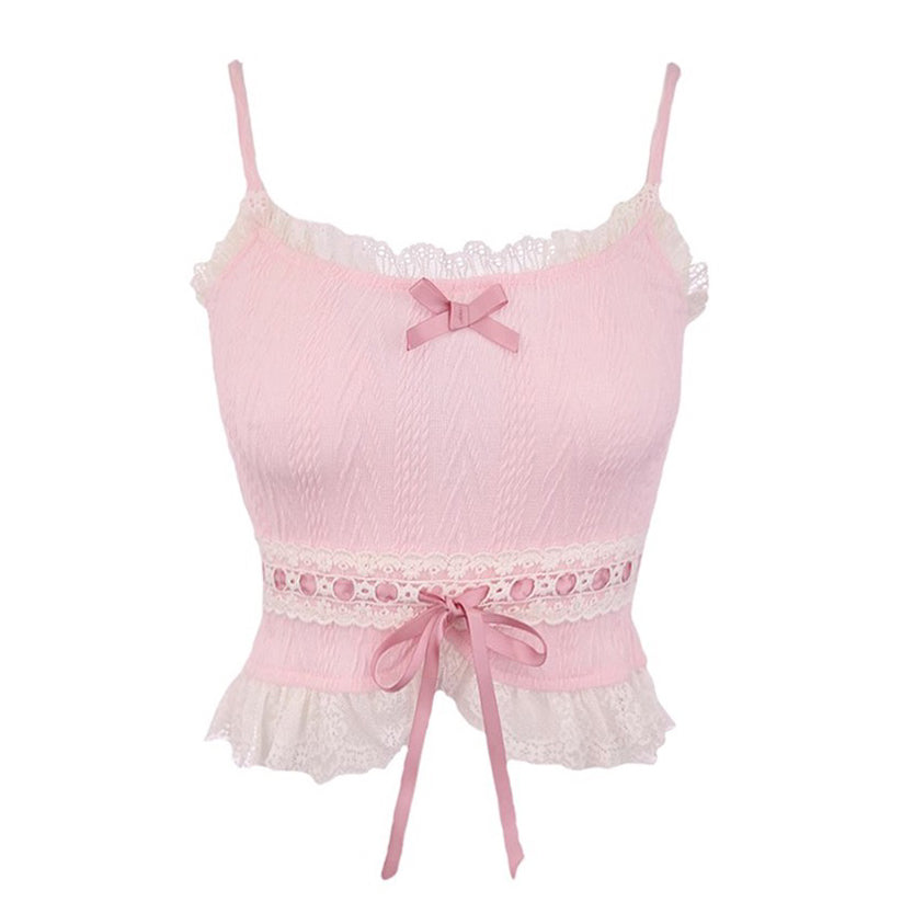 Ballerina twist-knit suspenders   HA1875