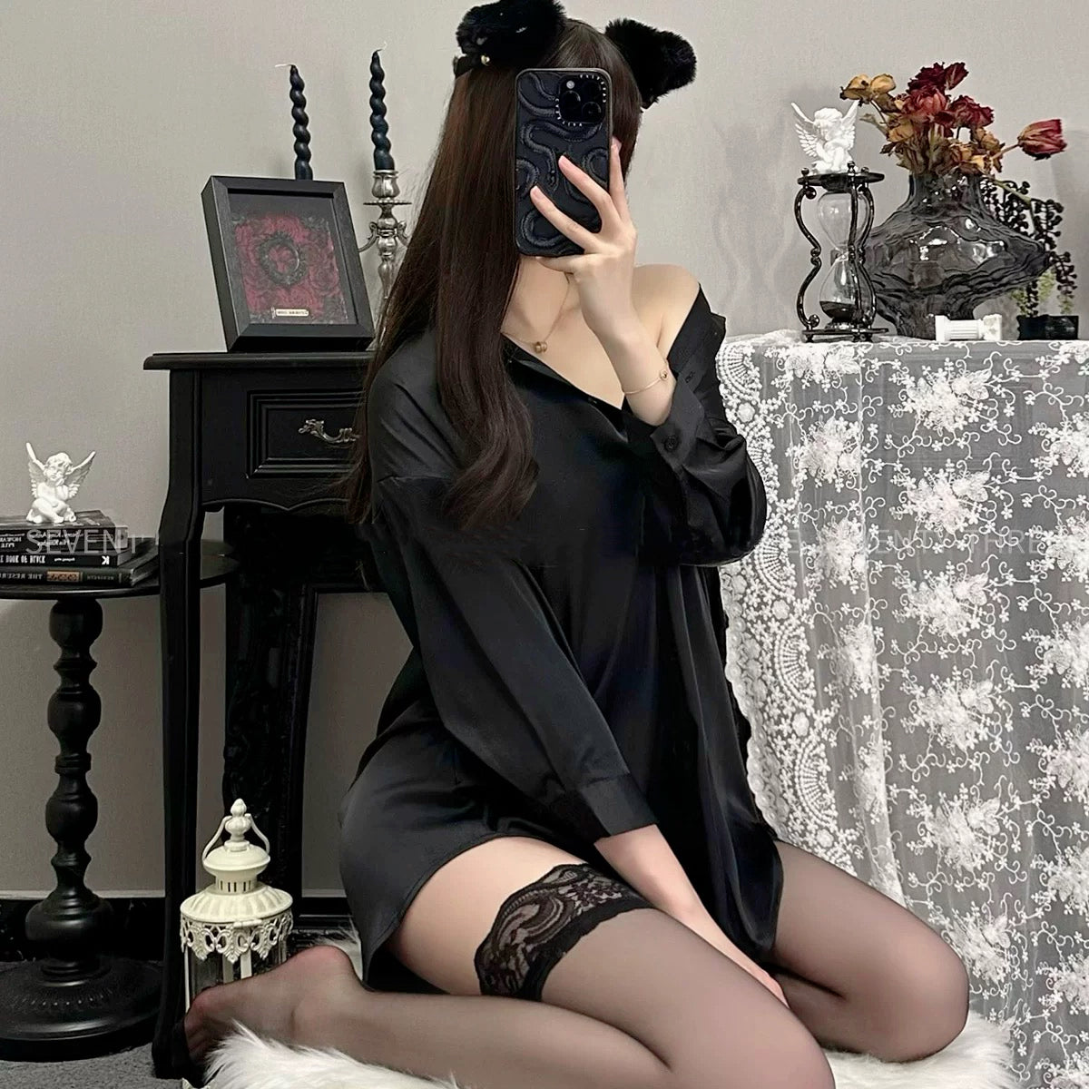 Ice silk sweet shirt HA2848