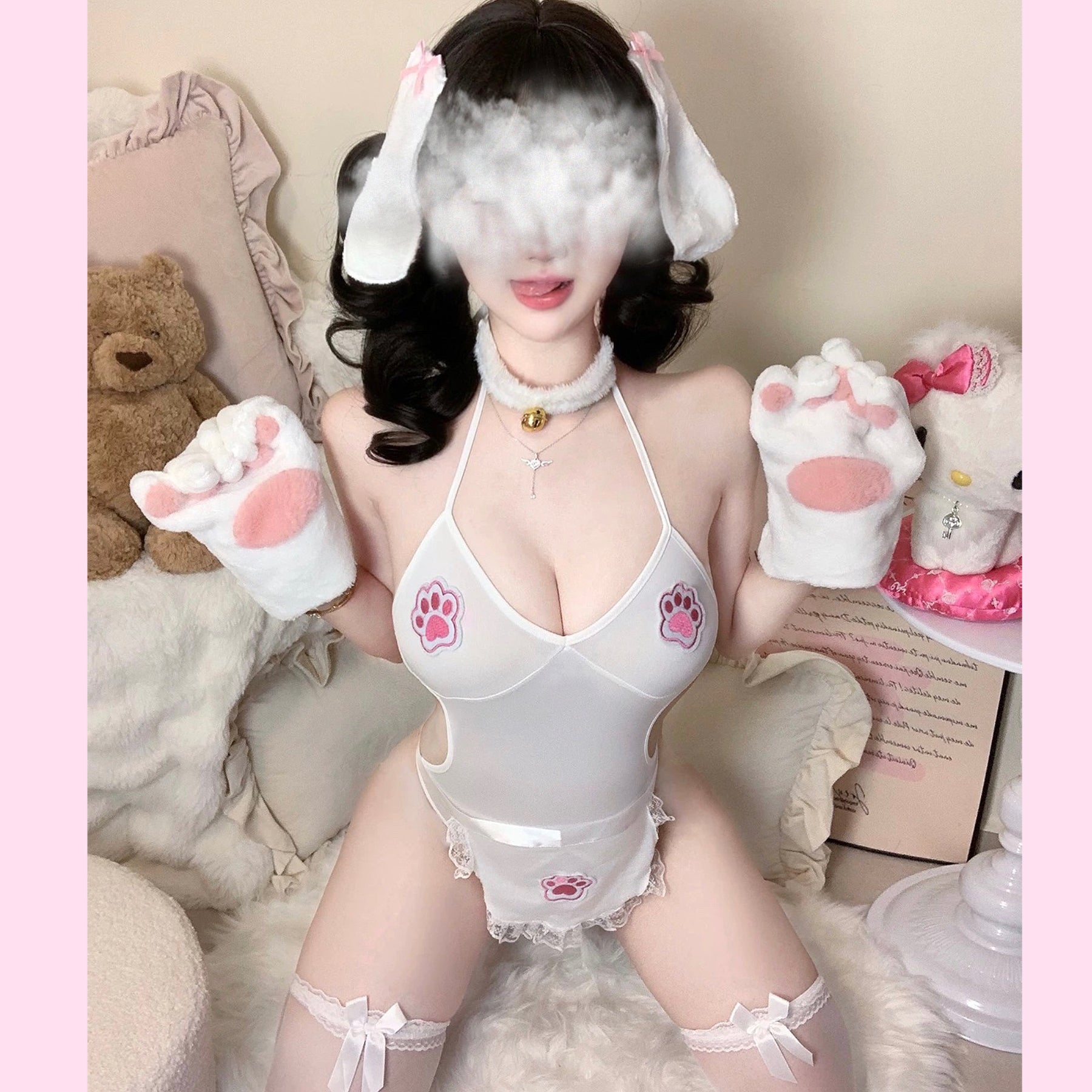 Cute cat onesie HA2953