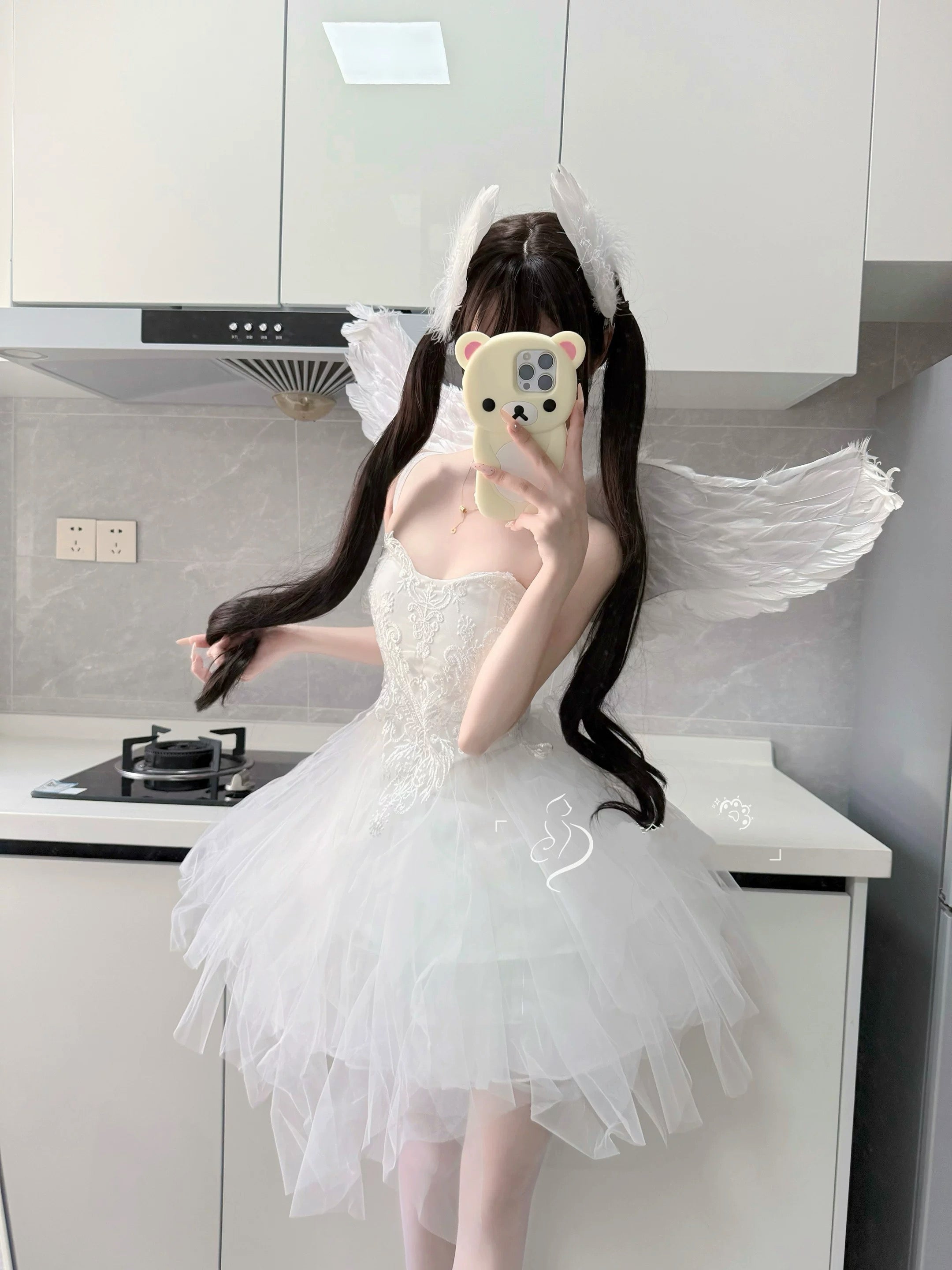White Angel Dress HA2985