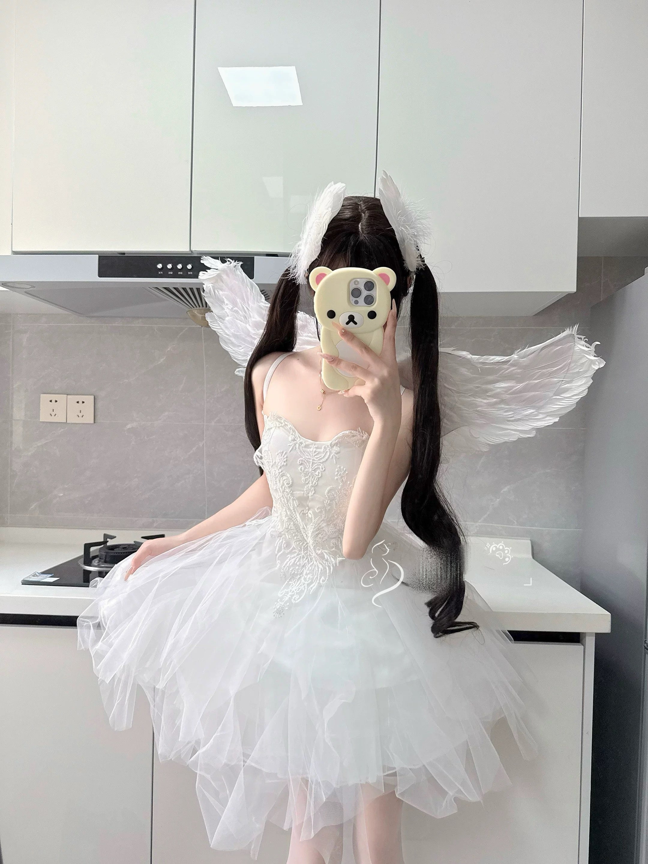 White Angel Dress HA2985