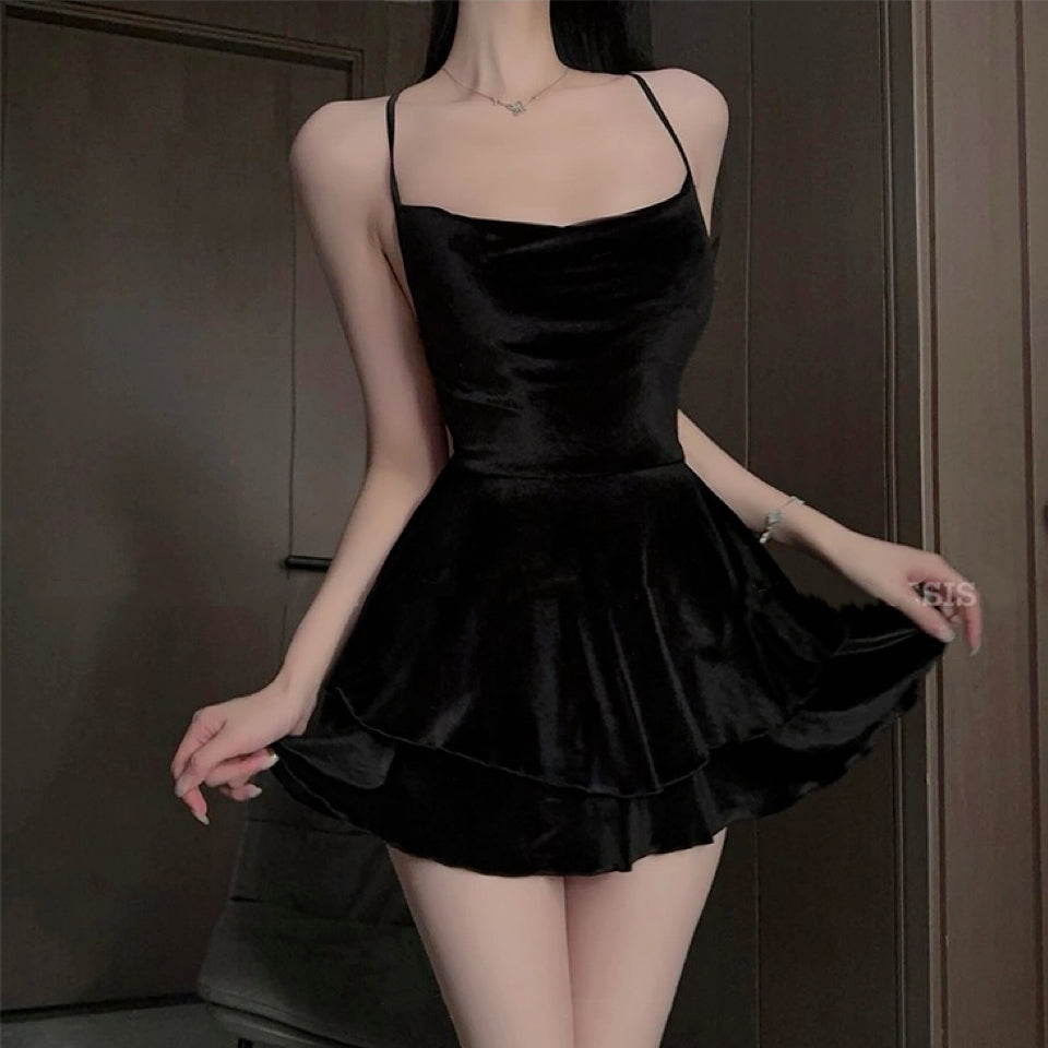 Strap waist dress HA2850