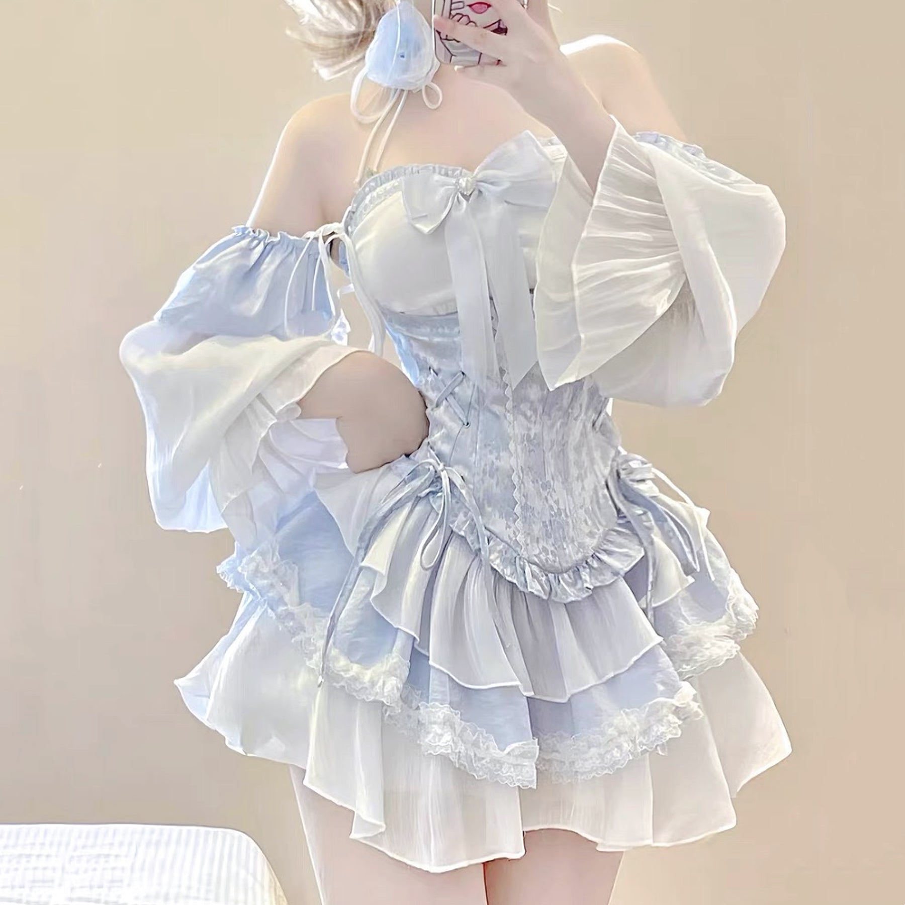 Blue princess dress HA2259