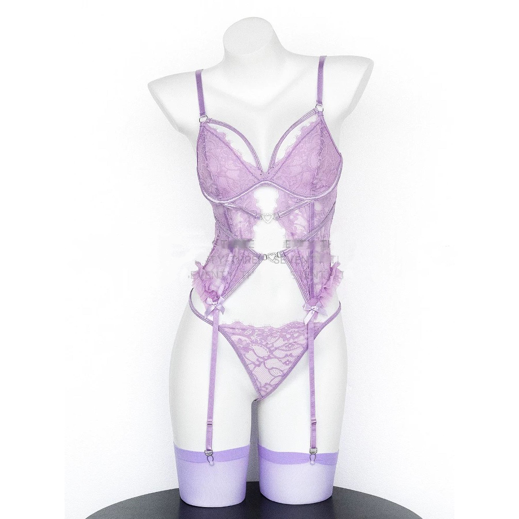 Suspender lace suit HA2870