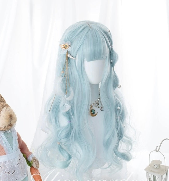 Sweet long curly wig HA2485