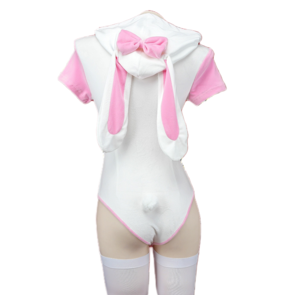 Bunny high fork hoodie pajamas   HA2099