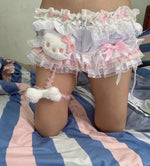 Cute lace denim shorts HA2494