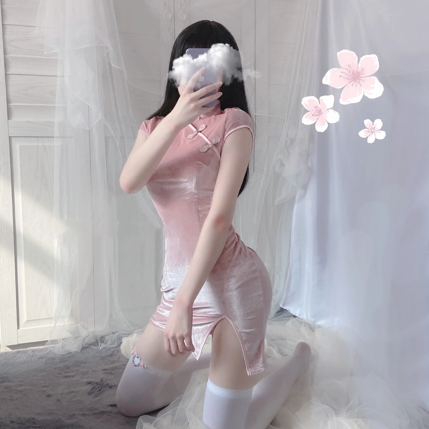 Lmproved Chinese style cheongsam HA2084