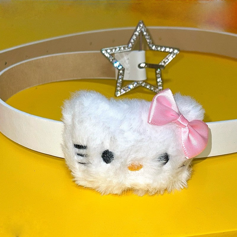 Pink ins cute girly decorative belt HA1924