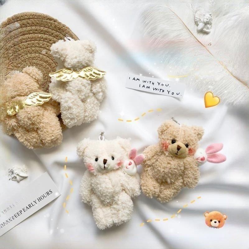 Girly heart blush bear doll HA2183