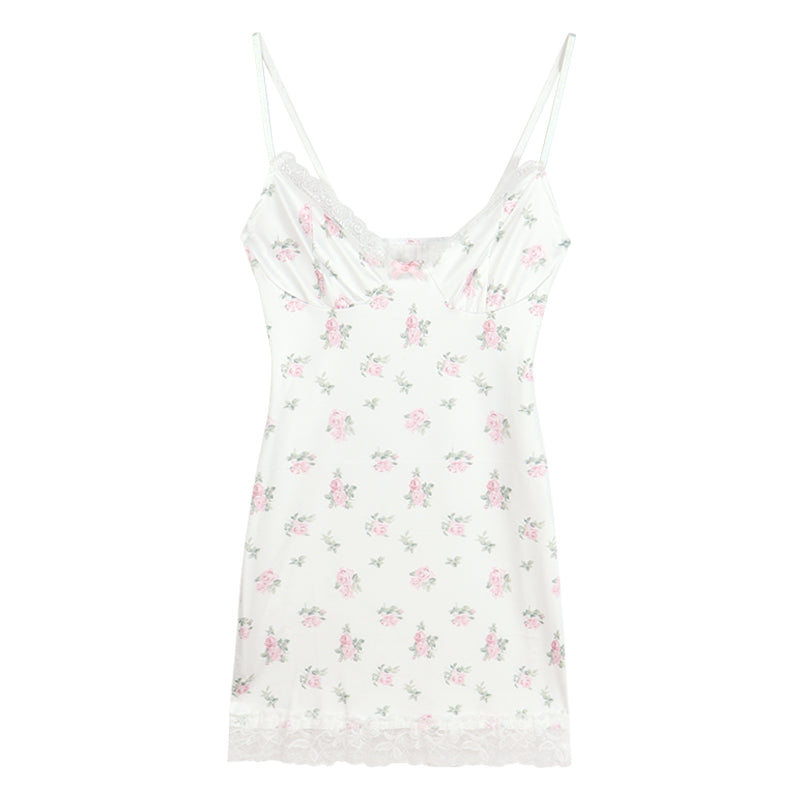 Floral Panel Slip Dress HA1957