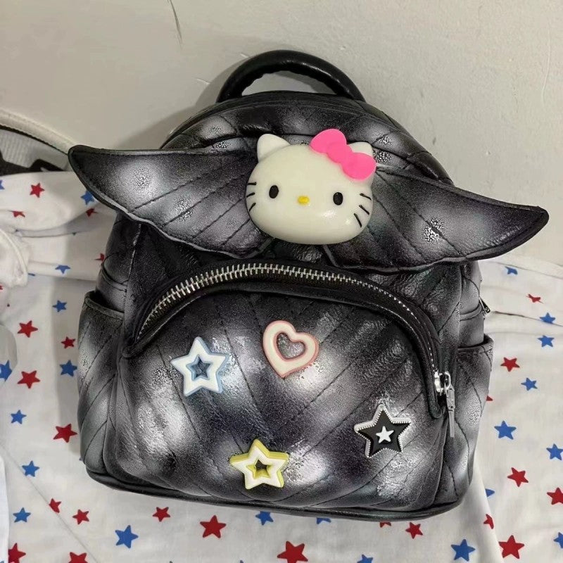 Cute KT Tie Dye Wings Backpack HA1825