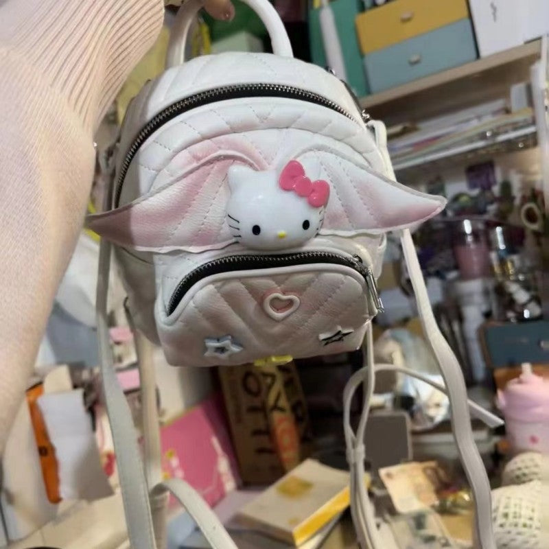 Cute KT Tie Dye Wings Backpack HA1825