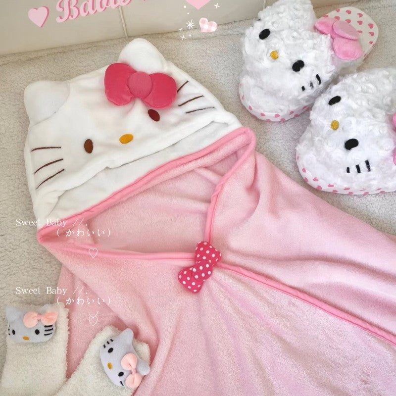 Pink shawl blanket HA1859