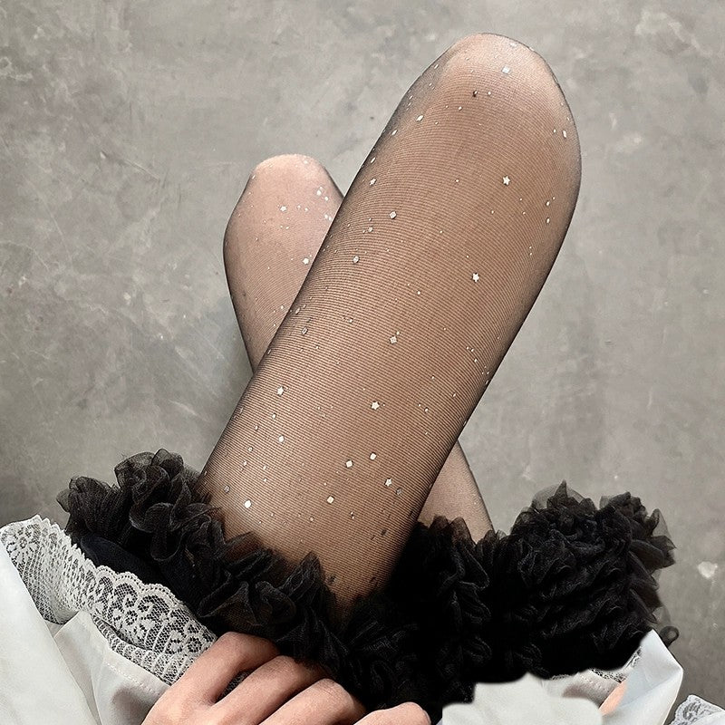 Ultra-thin glitter stockings pantyhose HA1862