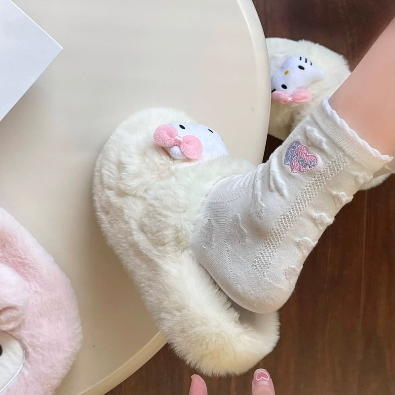 Nectarine Yoto cute fur slippers HA2206