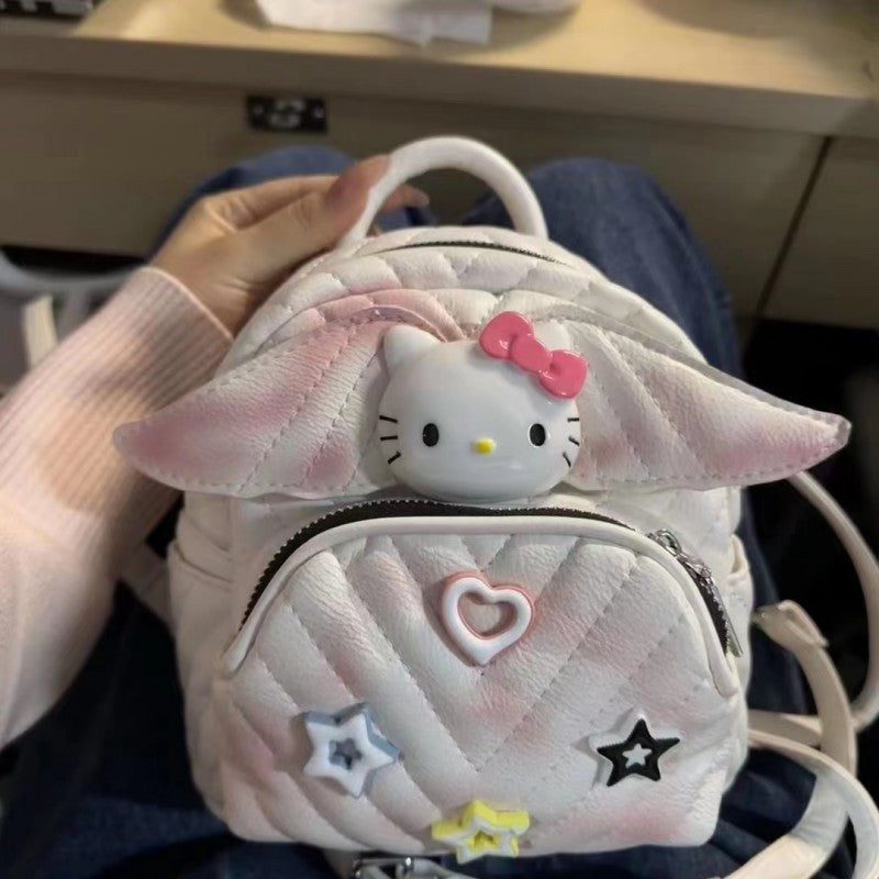 Cute KT Tie Dye Wings Backpack HA1825