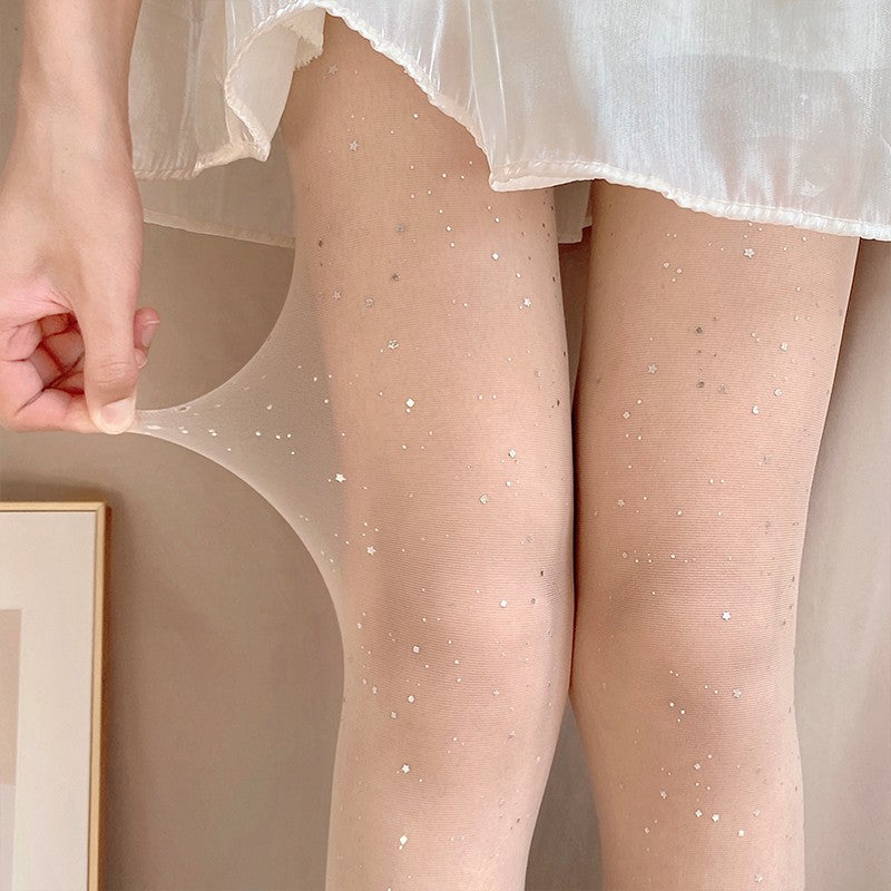 Ultra-thin glitter stockings pantyhose HA1862