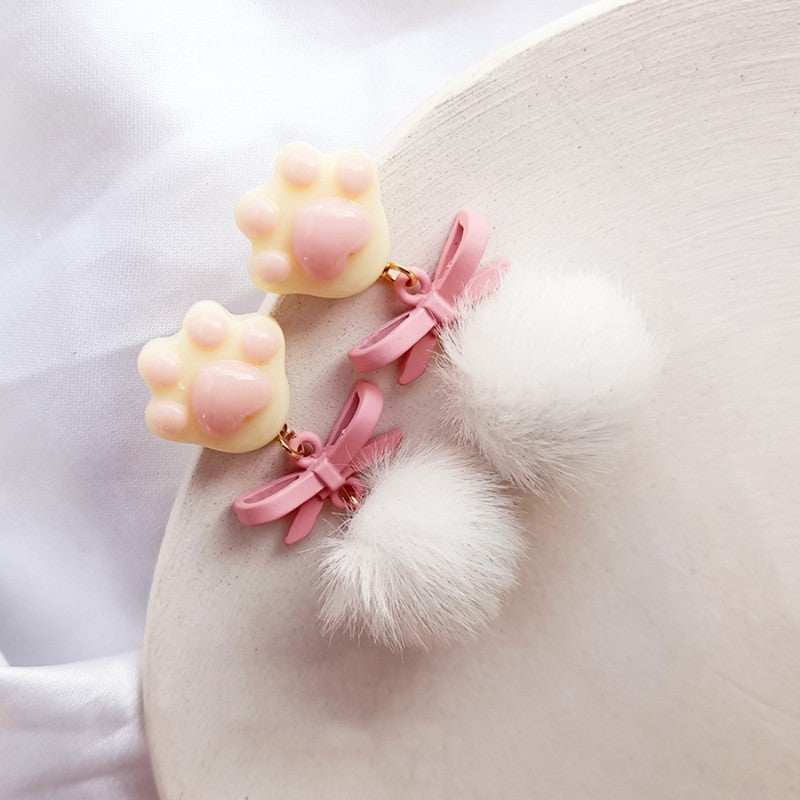 Pink Butterfly Sweet Earrings    HA1972