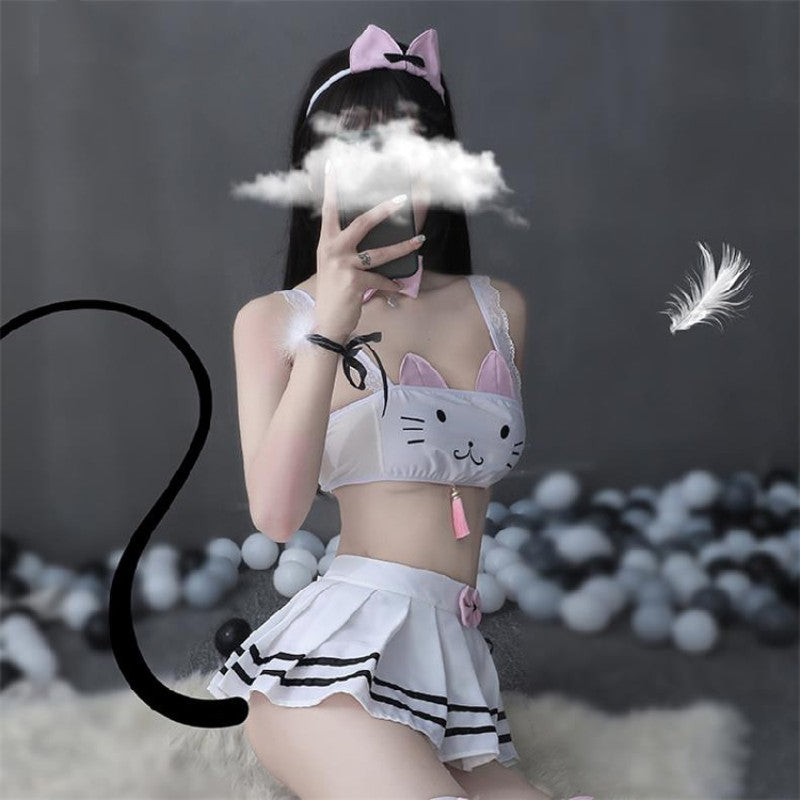Cute and cute cos cat suit pajamas HA2082