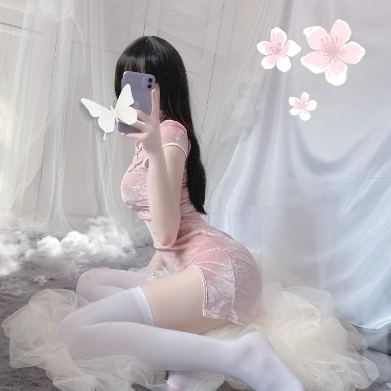 Lmproved Chinese style cheongsam HA2084