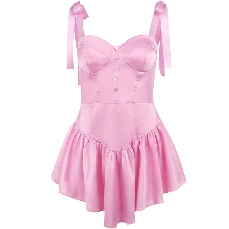Barbie V-neck bandeau dress HA2068