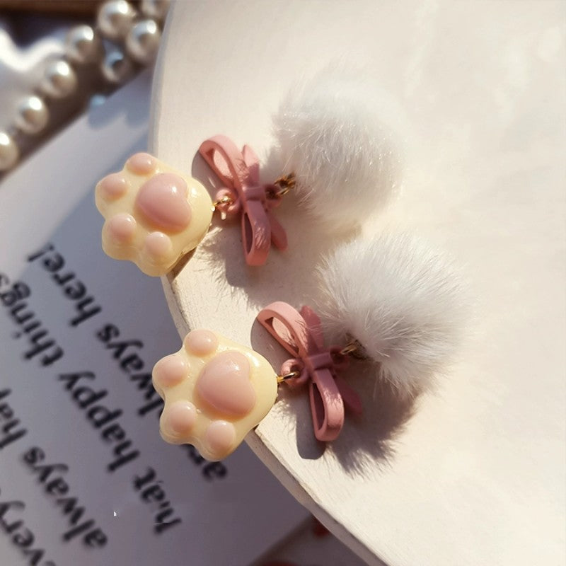 Pink Butterfly Sweet Earrings    HA1972