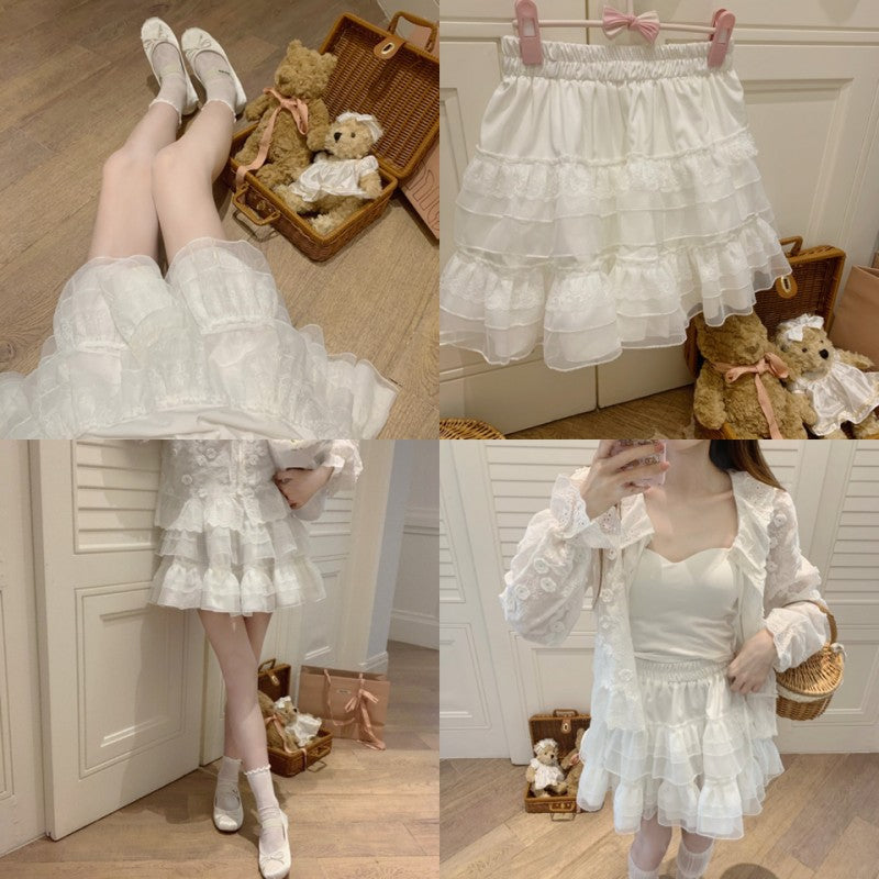 Gentle and Sweet Puffy Skirt HA1845