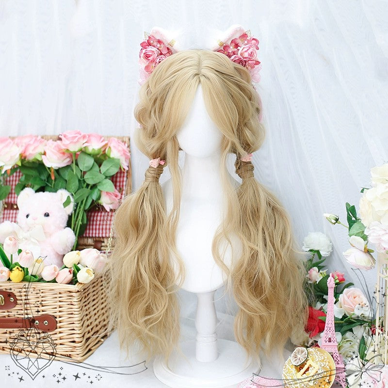 Linen Baitong long curly hair   HA1836