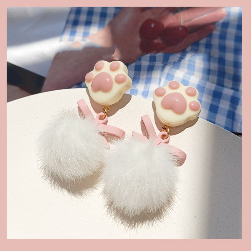 Pink Butterfly Sweet Earrings    HA1972