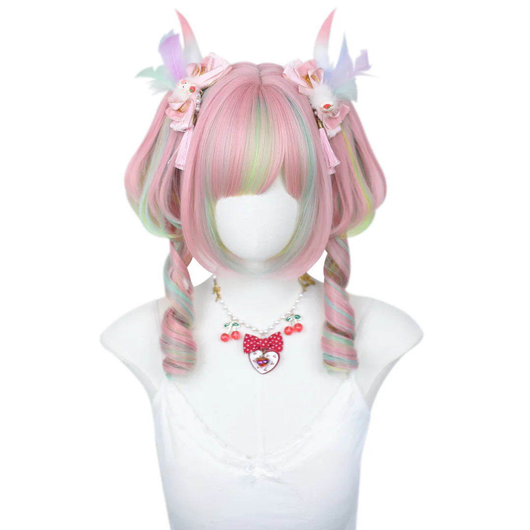 Korura Original Wig #019–Milky Peach Hime