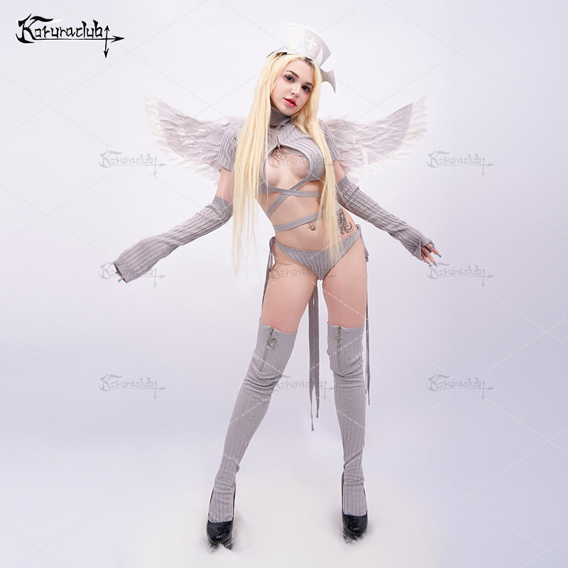 Hearted Nurse Lingerie Set HA2871