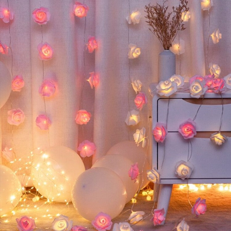 Rose lantern decoration HA1529