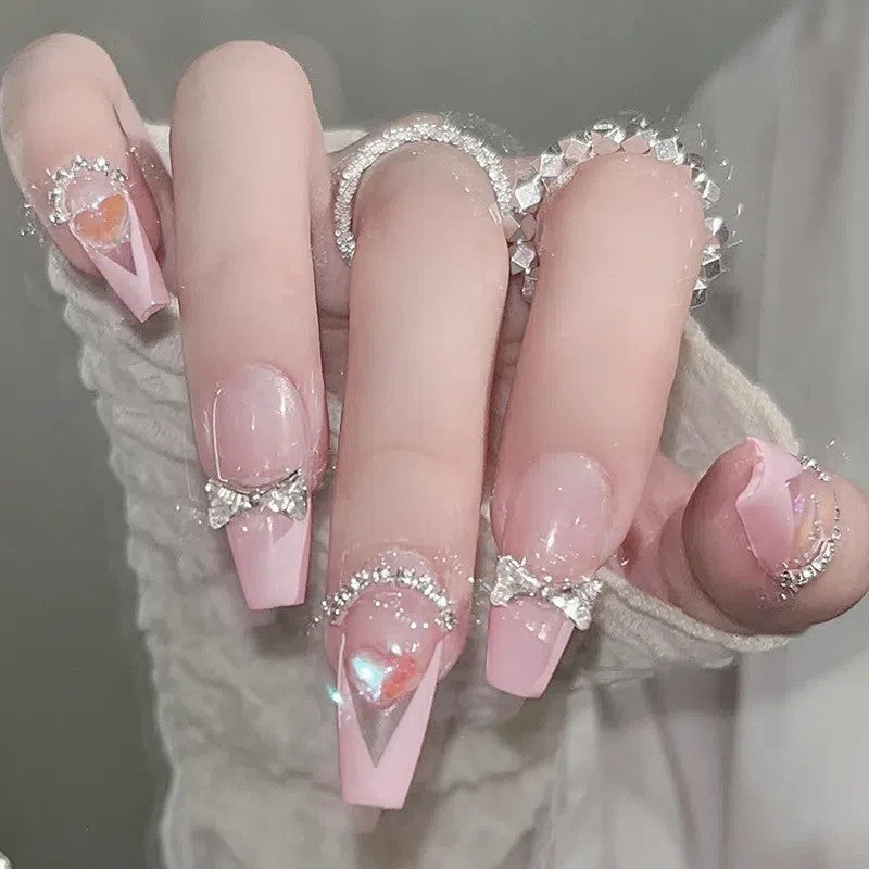 Cute handmade manicure  HA1177