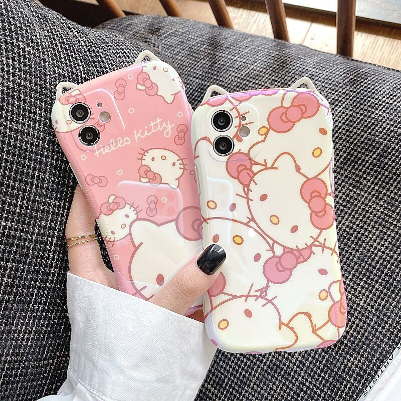Cute cartoon cat apple phone case HA1211